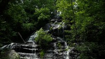 Waterfall slowed down