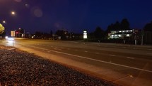 highway at night 