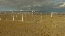 wind turbines in Palm Springs 