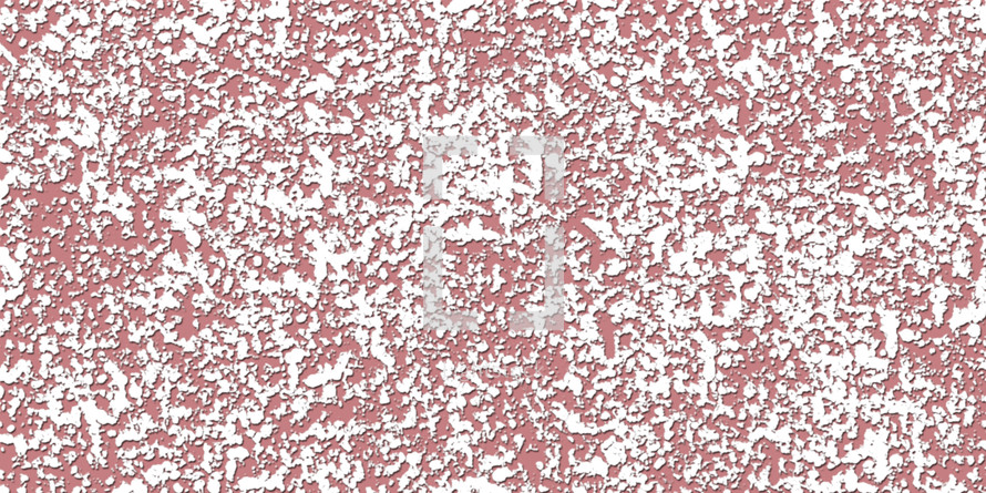 creamy white texture with slight shadow on dark muted salmon pink 