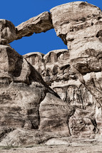 hole in desert rock 