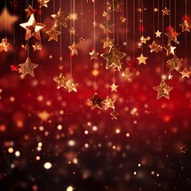 christmas background with stars 01