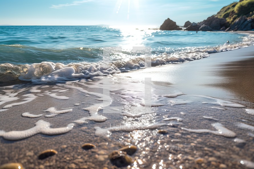 Sea and Sandy Beach