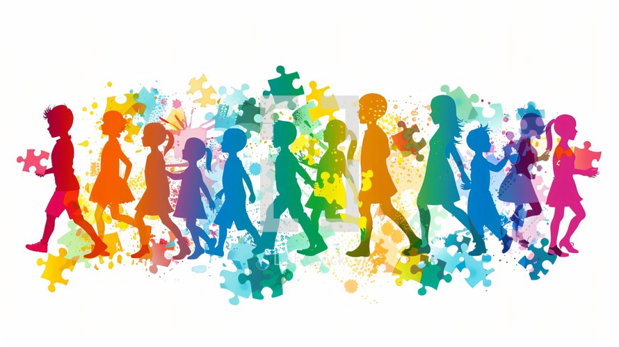 The Colorful Celebration Of World Autism Awareness Day 
