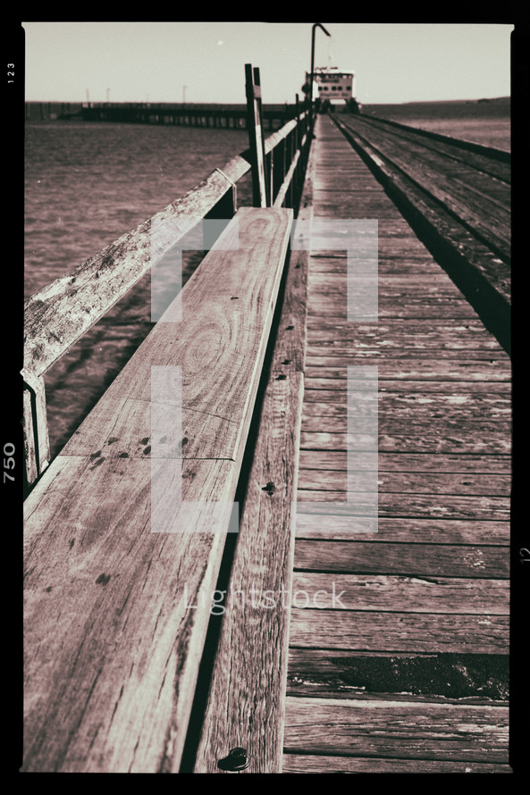 wooden pier 