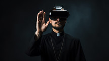 Futuristic priest