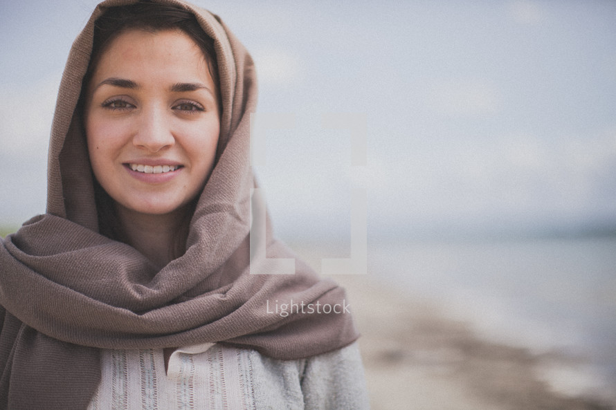 biblical woman smiling 