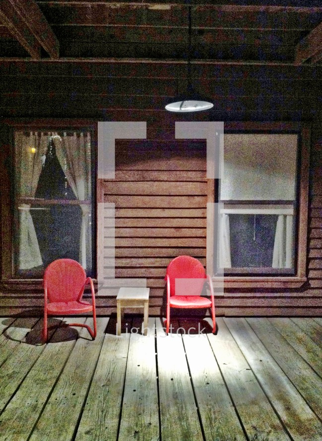 Cabin front chairs