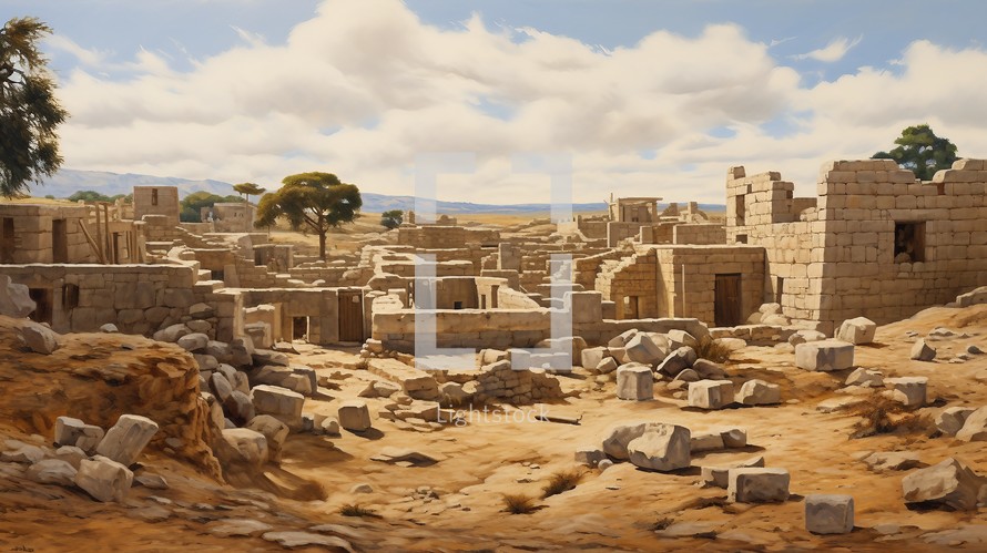 Ancient Ruins of Jerusalem