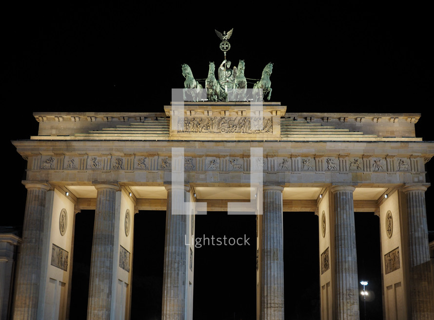 Brandenburger Tor Brandenburg Gate in Berlin, Germany