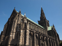 Glasgow cathedral aka High Kirk or St Kentigern or St Mungo in Glasgow, UK
