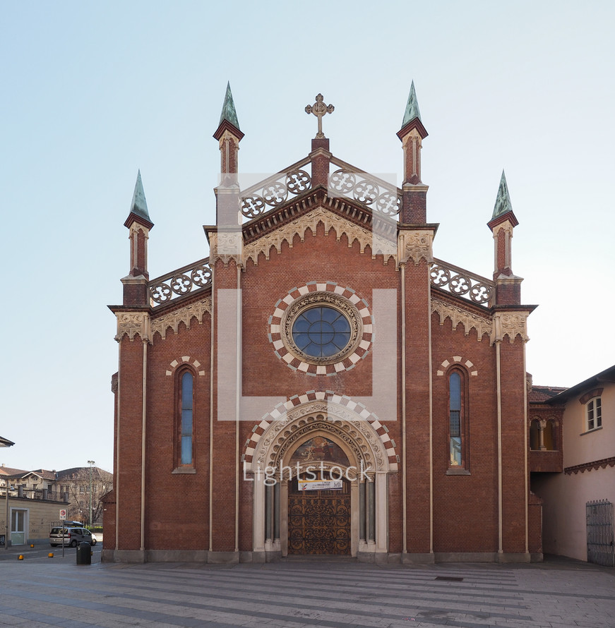 TURIN, ITALY - CIRCA FEBRUARY 2018: Chiesa di San Bernardino church