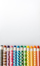 colored pastels pencils 