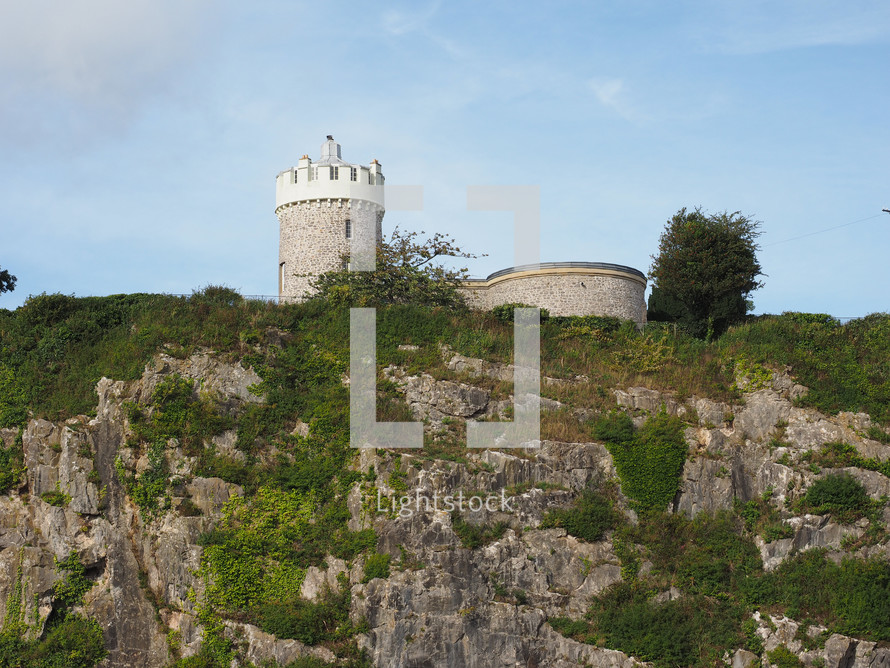 Clifton Observatory on Clifton Down hill in Bristol, UK