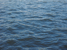 blue water surface useful as a background