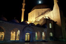 Mosque at night 