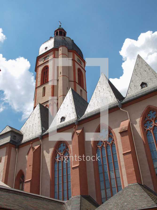 St Stephan church in Mainz in Germany