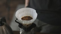 coffee shop pour over 