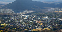 community in a valley in South Africa 