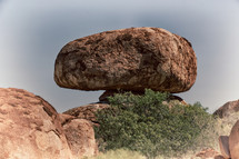 rocks of Devil's Marble in Australian Outback 