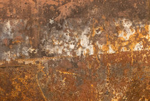 very rusty surface background 