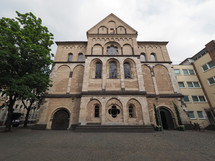 St Andreas romanesque basilica in Koeln, Germany