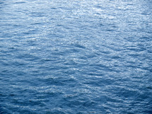 blue water surface useful as a background