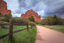 Path Leading into Red Rock Canyon