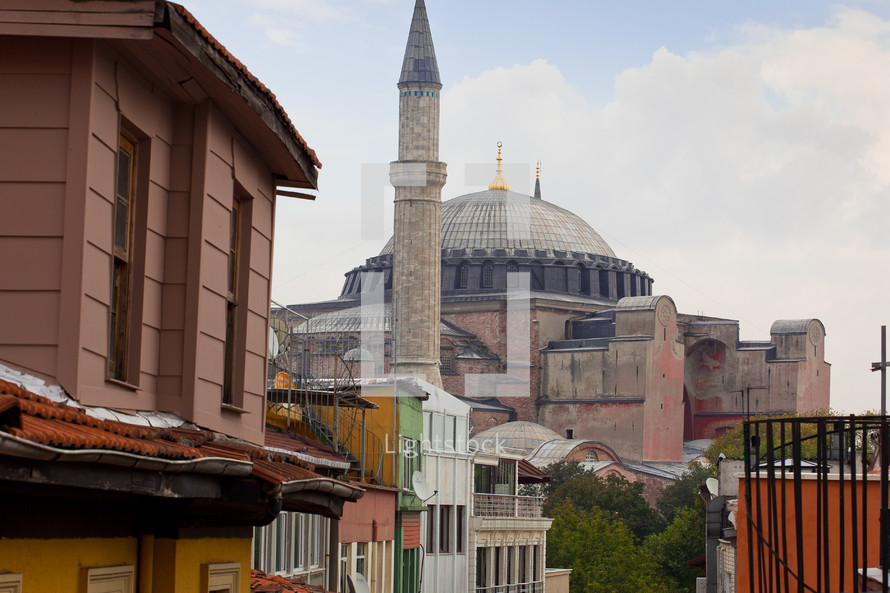 Hagia Sophia Mosque, formerly the world's largest church and first megachurch, Ayasofya Cami