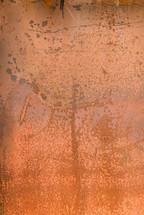 rusty surface background can be rotated for a horizontal version