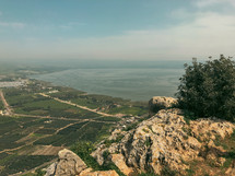 Sea of Galilee from Mount Arbel