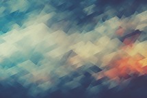 Abstract Sky and Pattern Background