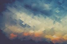 Abstract Sky and Pattern Background