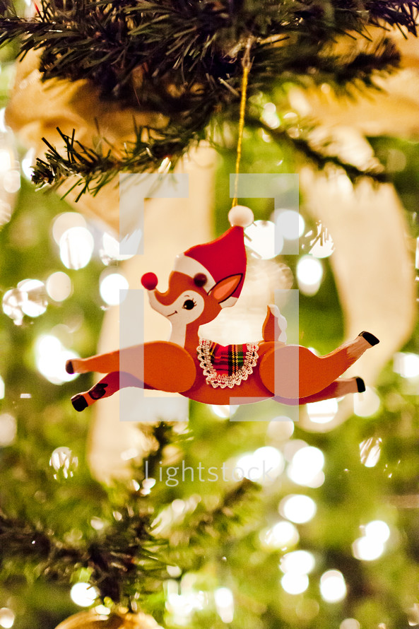 Rudolph Christmas ornament 