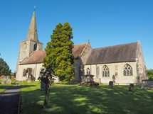 Parish Church of St Mary Magdalene in Tanworth in Arden, UK