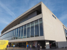 LONDON, UK - SEPTEMBER 29, 2015: The Royal Festival Hall built as part of the Festival of Britain national celebrations in 1951 is still in use as a major music and entertainment venue