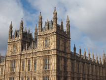 LONDON, UK - CIRCA JUNE 2017: Houses of Parliament aka Westminster Palace