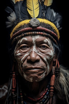 A man from a distant tribe