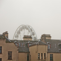 ferris wheel in Glasgow 
