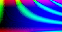 4k abstract textured background - Photon Storm, Rainbow morphing lines.