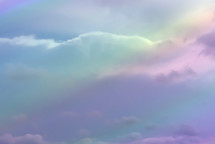 soft cloud background with pastels