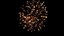 4K Fireworks Display on 4th of July Independence Celebration