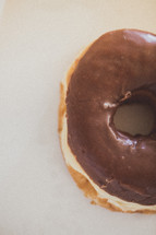 chocolate glazed donut 