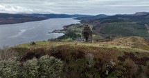 Drone shots in Argyll & Bute in Scotland