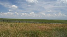 A wide open prairie in the Flint Hills of Kansas