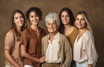 Women at different ages