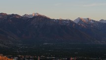 Mountains and Salt Lake City