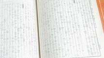 reading a Japanese Bible 