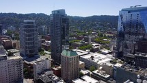 Aerial View of Downtown Portland, OR