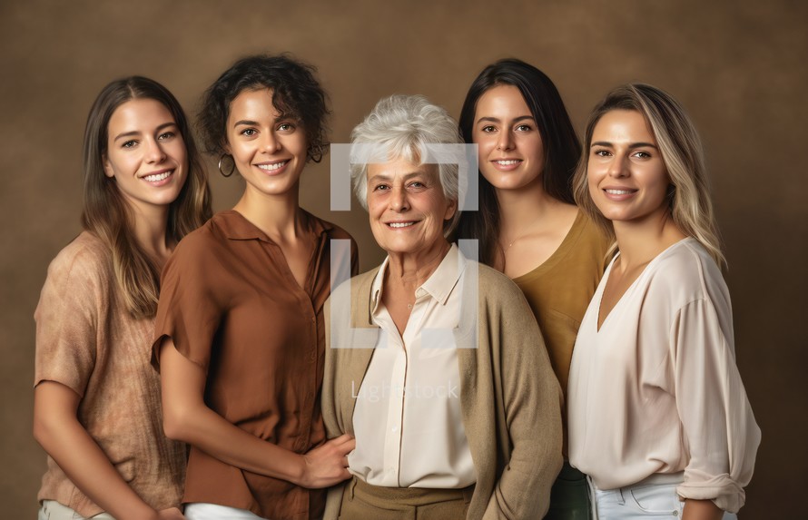 Women at different ages